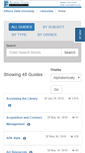 Mobile Screenshot of libguides.athens.edu